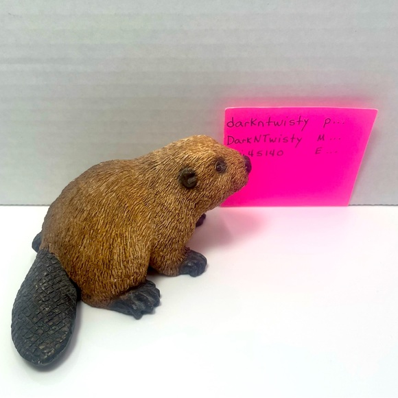 Vintage United Designs Beaver figurine sculpture - Picture 5 of 12